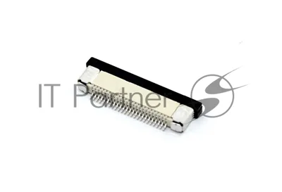 Разъем FPC Half Coverage Bottom Contact 0.5K-BX-24PWB 24 pin высота 2мм шаг 0,5мм