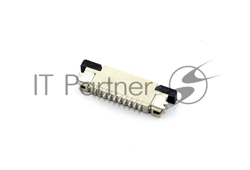 Разъем FPC Half Coverage Bottom Contact 0.8K-BX-10PWB 10 pin высота 2мм шаг 0,8мм