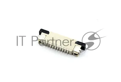 Разъем FPC Half Coverage Bottom Contact 0.8K-BX-10PWB 10 pin высота 2мм шаг 0,8мм