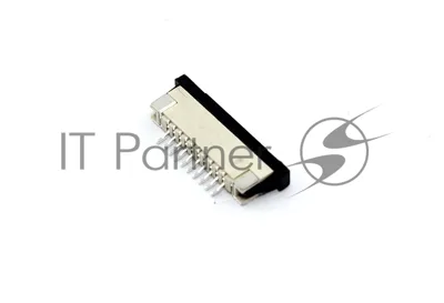Разъем FPC Half Coverage Bottom Contact 1.0K-BX-10PWB 10 pin высота 2мм шаг 1мм