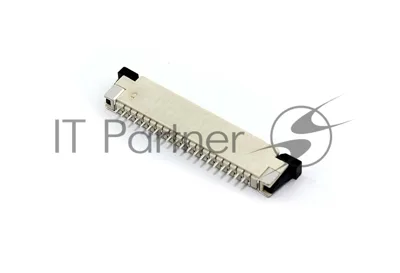 Разъем FPC Half Coverage Bottom Contact 1.0K-BX-20PWB 20 pin высота 2мм шаг 1мм