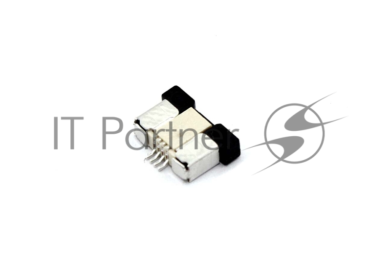 Разъем FPC Half Coverage Top Contact 0.5K-BS-4PWB 4 pin высота 2мм шаг 0,5мм