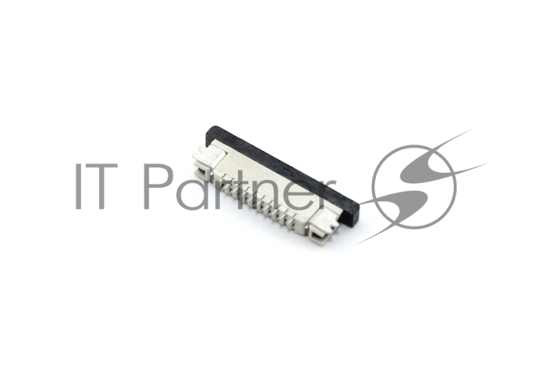 Разъем FPC Half Coverage Top Contact 0.8K-BS-10PWB 10 pin высота 2мм шаг 0,8мм
