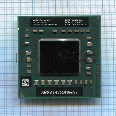 Процессор A6-3410MX AM3410HLX43GX 1.6ГГц