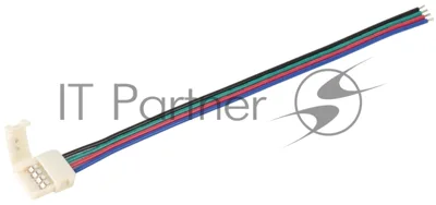 Коннектор 3шт IEK RGB 10мм (15см-разъем) IEK