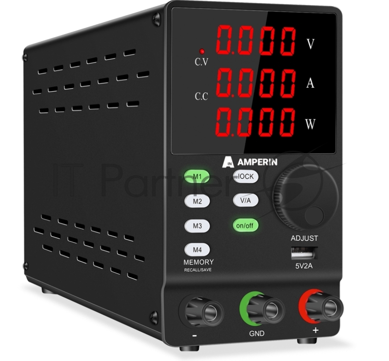 Лабораторный блок питания программируемый Amperin AI-MW3010 30V, 10A, 0,3 кВт