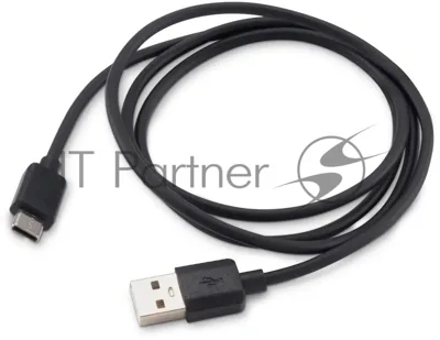 Кабель Buro BU-USB-AC-1M USB A (m)-USB Type-C (m) 1м черный