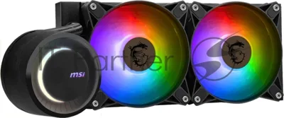 Система жидкостного охлаждения MSI MAG CORELIQUID E240 2x ARGB Fan LGA 1200/1700 AM5/AM4 (306-7ZW5E17-C24)