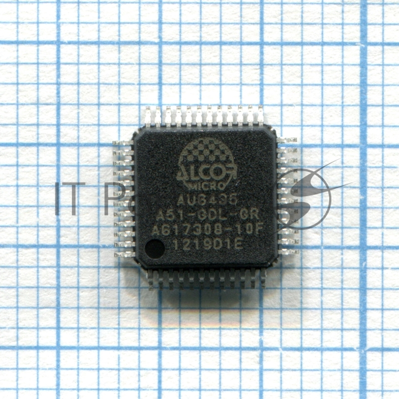 Микросхема Alcor AU6435A51-GDL-GR-A LQFP-48