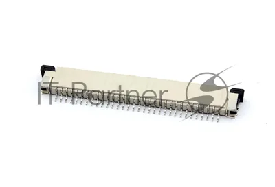 Разъем FPC Half Coverage Top Contact 1.0K-BS-32PWB 32 pin высота 2мм шаг 1мм