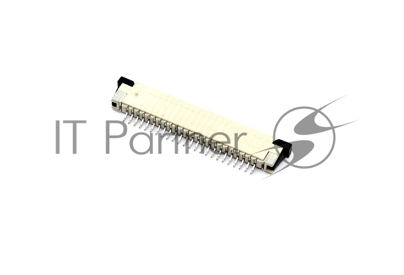 Разъем FPC Half Coverage Top Contact 1.0K-BS-24PWB 24 pin высота 2мм шаг 1мм