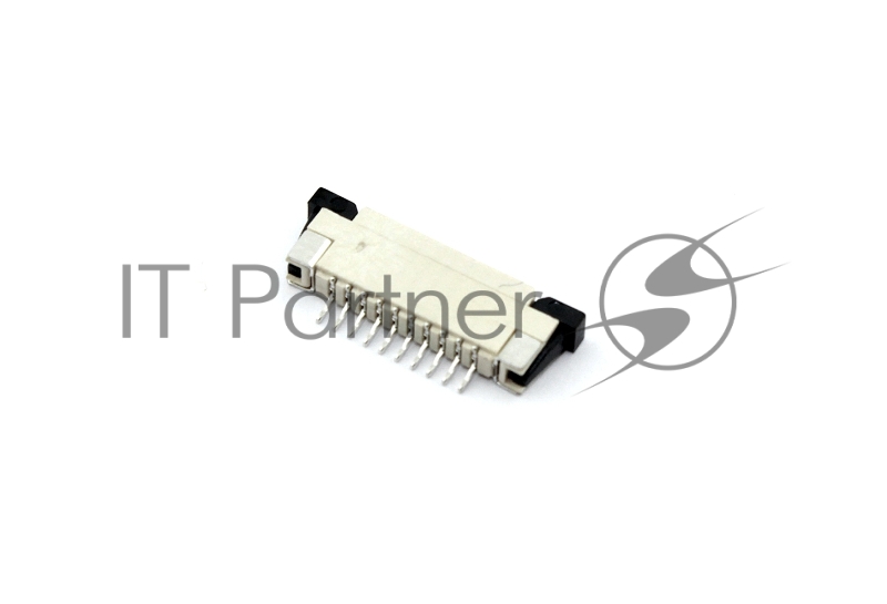 Разъем FPC Half Coverage Top Contact 1.0K-BS-10PWB 10 pin высота 2мм шаг 1мм