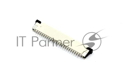 Разъем FPC Half Coverage Bottom Contact 1.0K-BX-24PWB 24 pin высота 2мм шаг 1мм