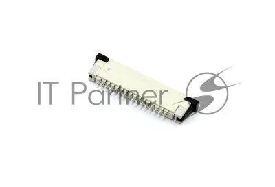 Разъем FPC Half Coverage Bottom Contact 1.0K-BX-16PWB 16 pin высота 2мм шаг 1мм