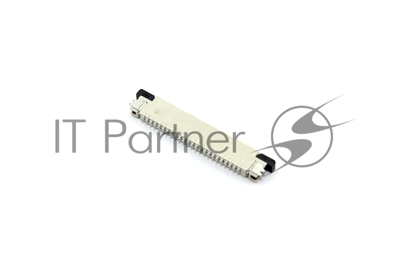 Разъем FPC Half Coverage Bottom Contact 0.8K-BX-24PWB 24 pin высота 2мм шаг 0,8мм