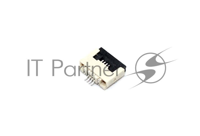 Разъем FPC Flip-Lock 0510-4RLGF 4 pin высота 1мм шаг 0,5мм