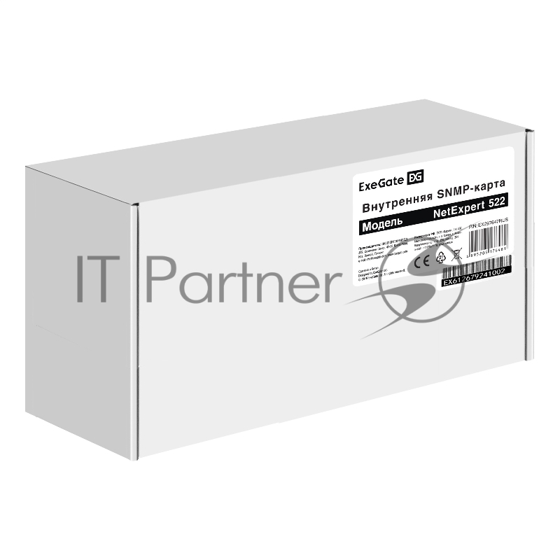 Внутренняя SNMP-карта ExeGate NetExpert 522/Richcoмм NetmaitliteMini для On-line ИБП ExeGate PowerExpert (плата для удаленного управления для ИБП ExeGate серии TL, ULS, 1*10/100 Base-T Fast Ethernet(RJ45)+1*USB(B))