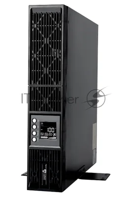 Источник бесперебойного питания/UPS Сайбер Электро ЭКСПЕРТ-II-3000Р Онлайн, Стойка/Напольный 3000ВА/3000Вт. USB/RS-232/SNMP Slot/EPO/RJ-11/RJ-45 (8 IEC С13);(2) C19 (12В/9А·ч. х 6) 2U