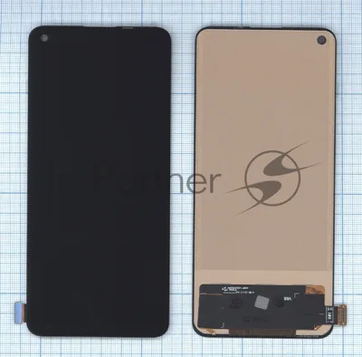 Дисплей для OnePlus Nord 2 в сборе с тачскрином TFT черный