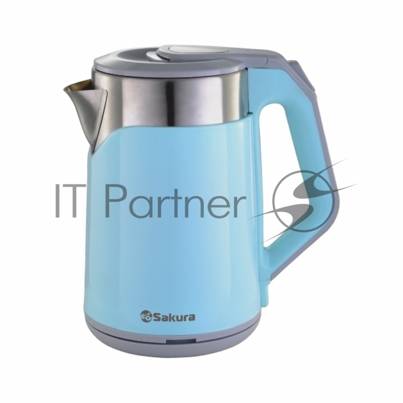 Чайник электрический Sakura SA-2172BL (1.8) двухслойный голубой