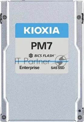 Накопитель SSD KIOXIA PM7-R, 1920Gb, SAS 24G, U.2, R/W 4200/3400, IOPS 720K/155K