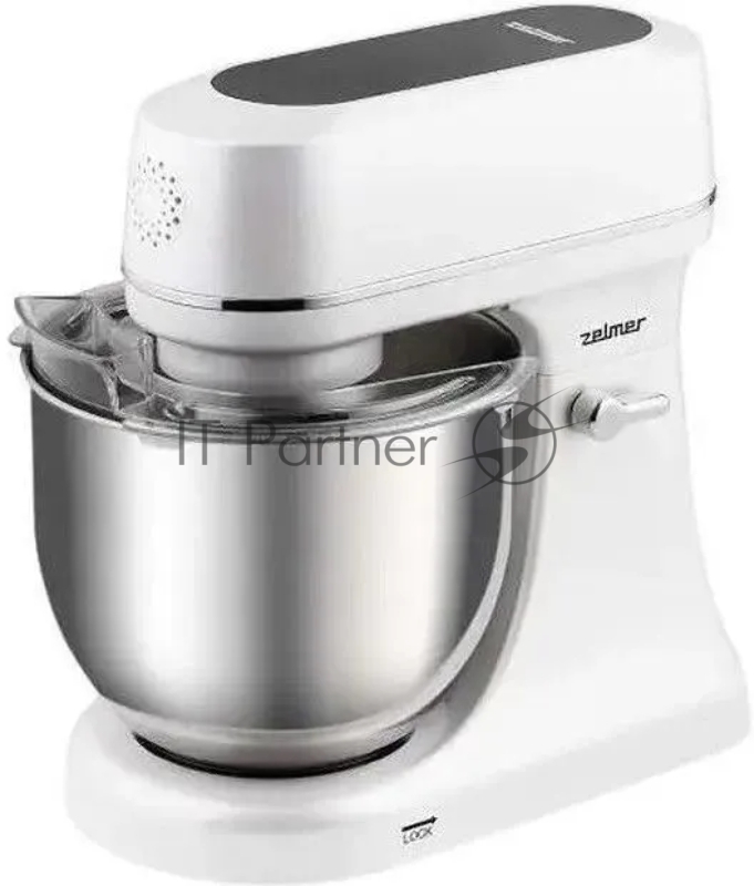 Миксер Zelmer ZKR2000 белый/серебристый, стационарный, 800 Вт, 12 скоростей
