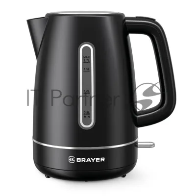 Чайник электрический BRAYER BR6103BK 2200 Вт, 1.7 л, черный