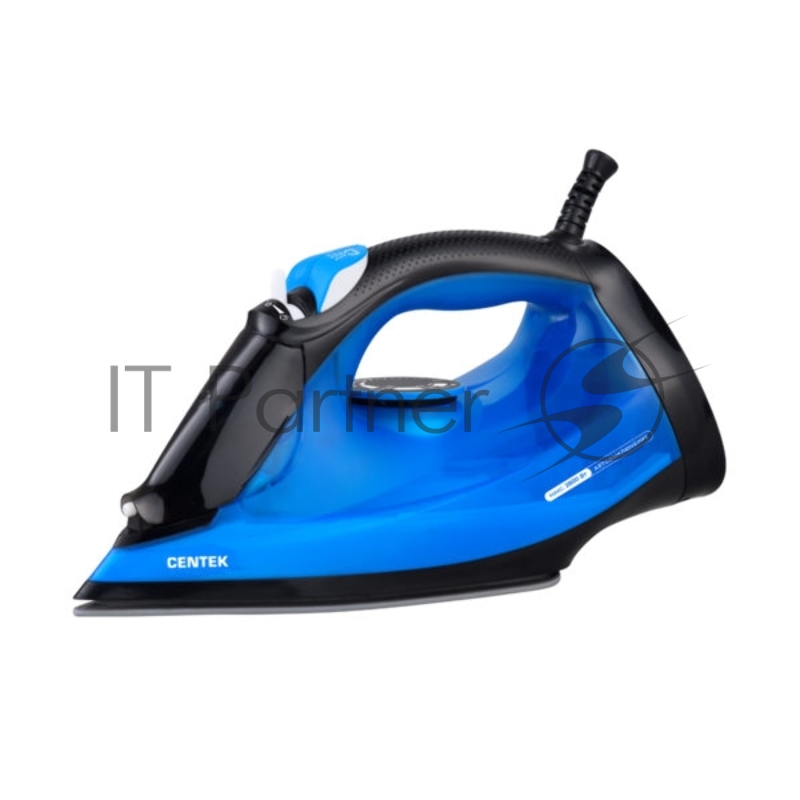 Утюг Centek CT-3301 синий, 2800 Вт, 60 г/мин, 195 г/мин, 600 мл