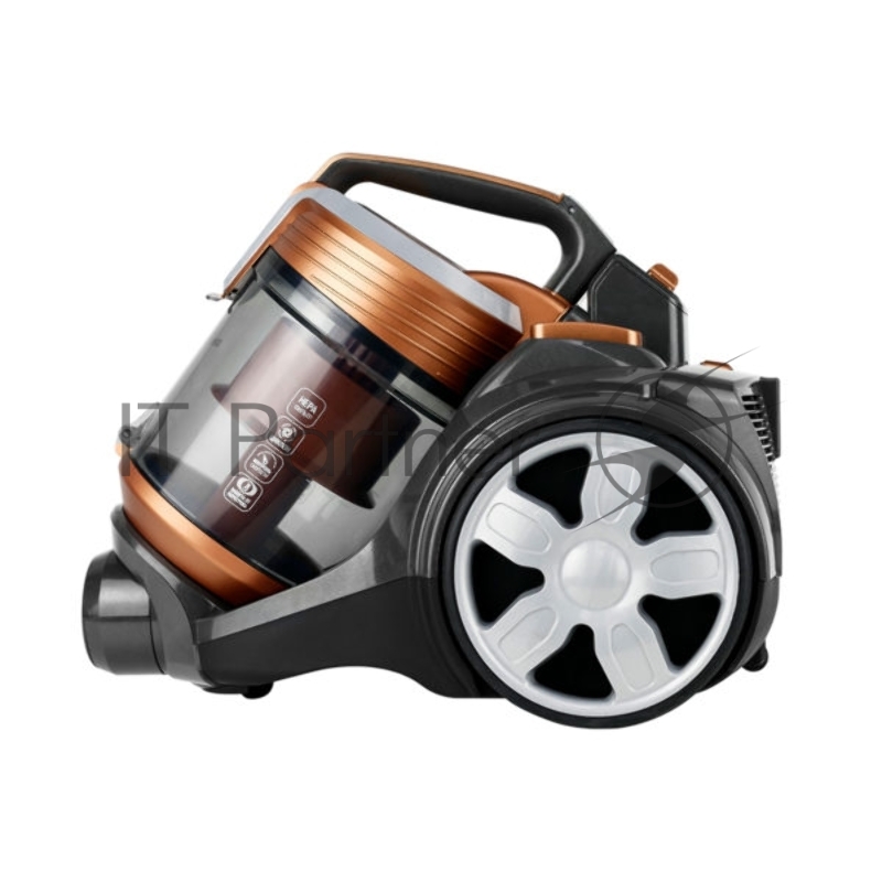Пылесос Centek CT-2543 серый/бронзовый, 450/2400 Вт, уборка сухая, пылесборник контейнер 3 л