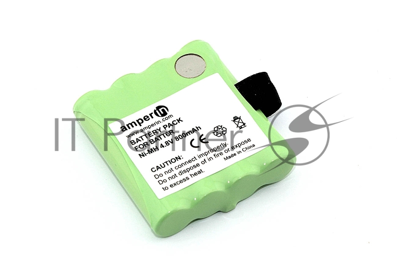 Аккумулятор Amperin для Midland LXT200 LXT300 LXT400 (BATT-6R) 800 mAh 4.8V Ni-MH