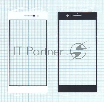 Стекло для Huawei Ascend P7 белое