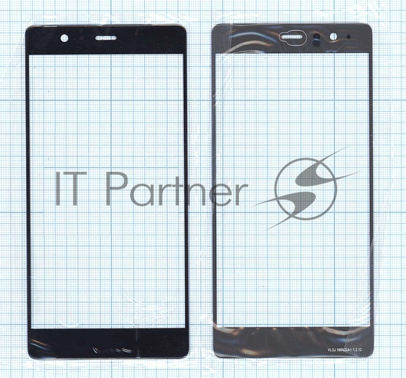 Стекло для Huawei P9 Plus черное