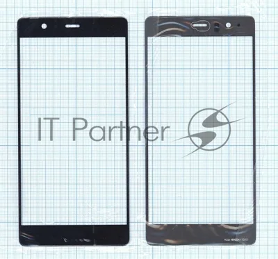 Стекло для Huawei P9 Plus черное