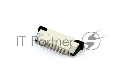 Разъем FPC Half Coverage Bottom Contact 1.0K-BX-8PWB 8 pin высота 2мм шаг 1мм