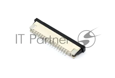 Разъем FPC Half Coverage Top Contact 1.0K-BS-16PWB 16 pin высота 2мм шаг 1мм