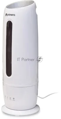Увлажнитель воздуха Primera HUP-W3040-A белый, 25 м², 4 л, ультразвуковой, производительность 300 мл/ч, сенсорное управление, ионизация, 3 режима интенсивности