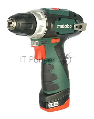 Дрель-шуруповерт Metabo Powermaxx BS, 12 В, 2 Ач, 34 Нм, щеточный