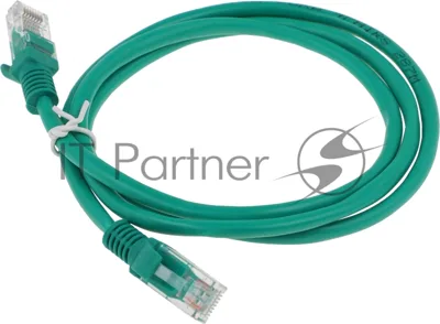 Патч-корд Premier PP12-1M/G 1000Гбит/с UTP 4 пары cat5E CCA molded 1м зеленый RJ-45 (m)-RJ-45 (m)