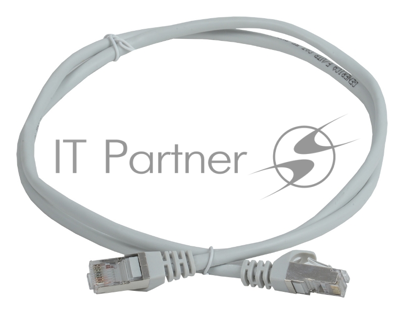 Патч-корд ITK PC01-C5EF-05M-G FTP RJ-45 вил.-вилка RJ-45 cat.5e 0.5м серый ПВХ (уп.:1шт)