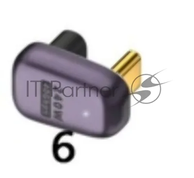 Переходник USB 4 Type-C угловой тип 5