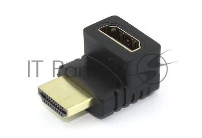 Удлинитель HDMI папа-мама угловой вверх