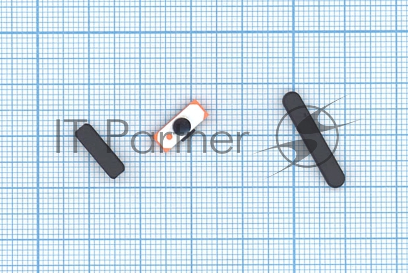 Комплект боковых кнопок для Apple IPad 2 черный