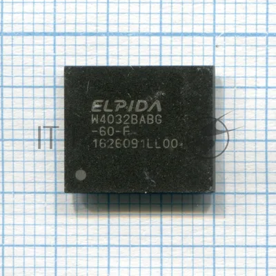 Видеопамять ELPIDA W4032BABG-60-F