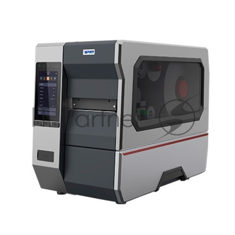 Принтер этикеток термотрансферный iDPRT iK4 Industrial 600 dpi, 152 мм/сек, USB, BlueTooth, Ethernet, RS232, USB Host, серый
