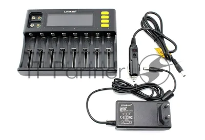 Зарядное устройство LiitoKala Lii-S8 + CAR charger 12V