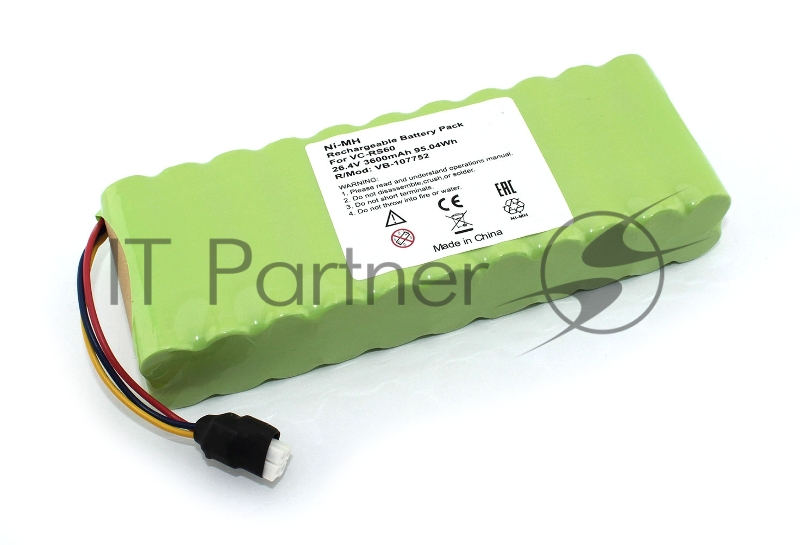 Аккумулятор для SAMSUNG VC-RS60, VC-RS60H, VC-RS62 DJ96-0079A 26,4V 3600mAh