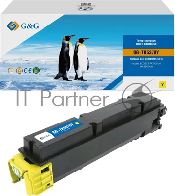 Картридж лазерный G&G GG-TK5370Y TK-5370Y желтый (5000стр.) для Kyocera ECOSYS PA3500cx/MA3500cifx