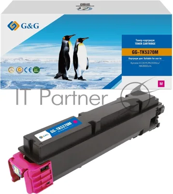 Картридж лазерный G&G GG-TK5370M TK-5370M пурпурный (5000 стр.) для Kyocera ECOSYS PA3500cx/MA3500cifx