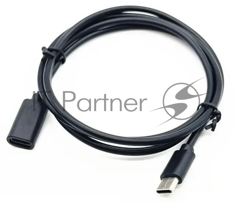 Кабель-удлинитель Buro USB Type-C (m) USB Type-C (f) 2м черный