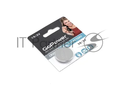 Батарейка GoPower CMOS CR2032 без контактов